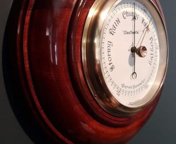 Victorian Short & Mason 'Weathertel' Barometer - Image 6