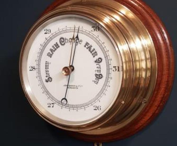 Barkers of Kensington Bulkhead Barometer - Image 1