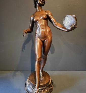 1920`s Bronze By Bruno Zach