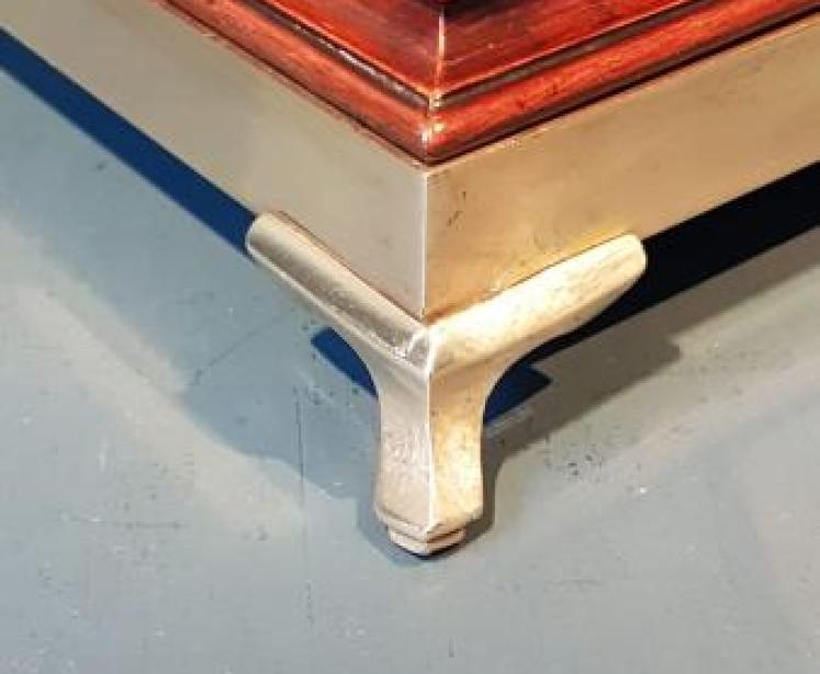 Late Victorian Mahogany Double Fusee Bracket Clock - Image 3