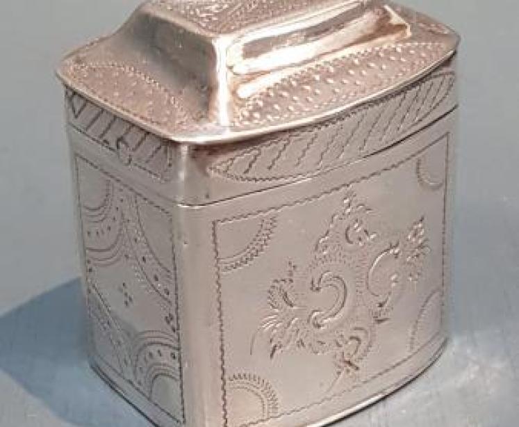 Mid Victorian Dutch Silver Peppermint Box - Image 6
