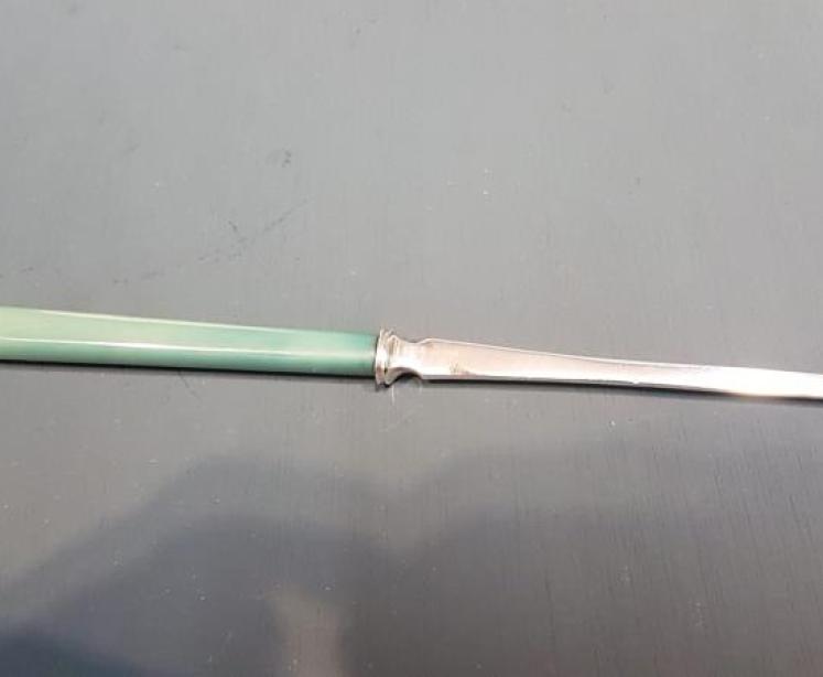 Rare Boxed Set of Silver and Bone Lobster Picks - Image 4