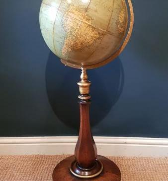 Impressive Floor Standing Terrestrial Globe