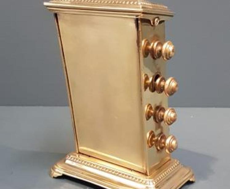 Edwardian Cast Brass Perpetual Desk Calendar - Image 7