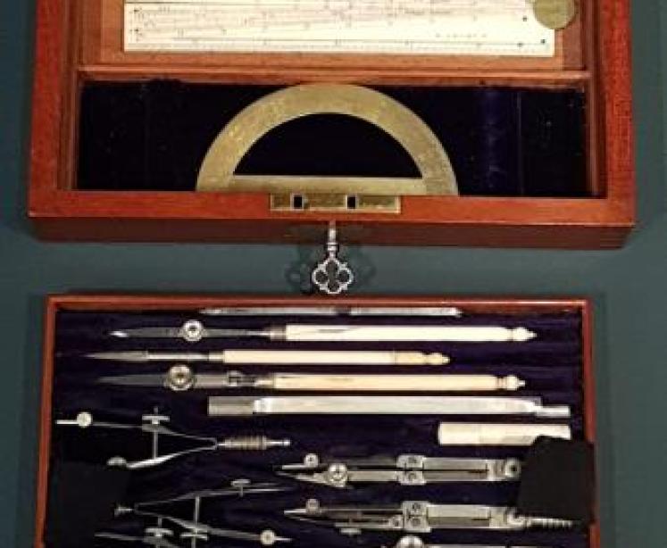 Edwardian Drawing Instrument Set - Image 6