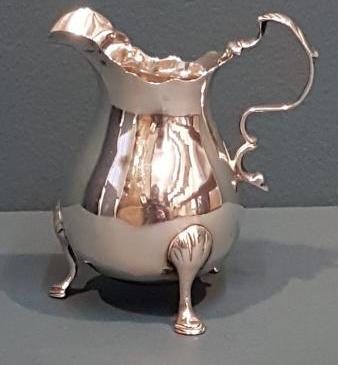 George II Silver Cream Jug