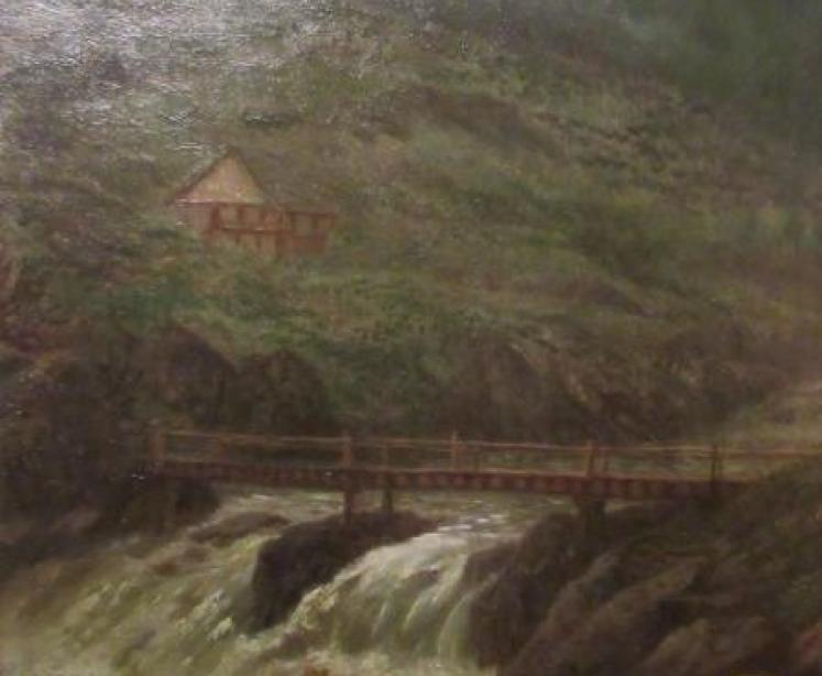 Impressive 19th Century Scottish Oil on Canvas - Image 4