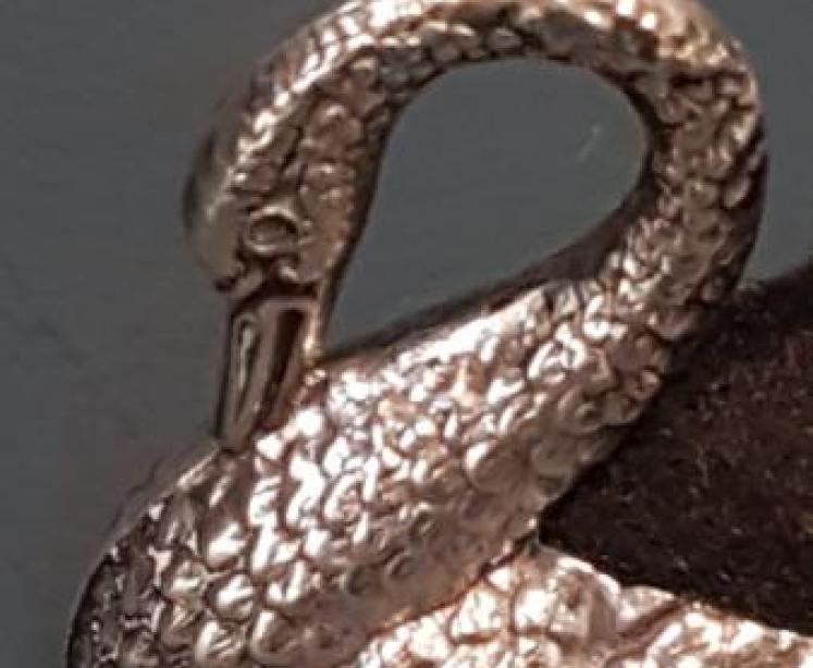 George V Silver Swan Pin Cushion - Image 2