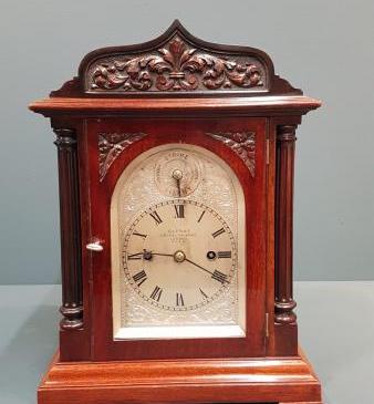 Victorian Double Fusee Bracket Clock
