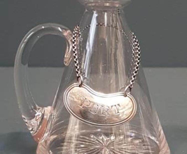 Hukin & Heath Silver Mounted Port Noggin - Image 7