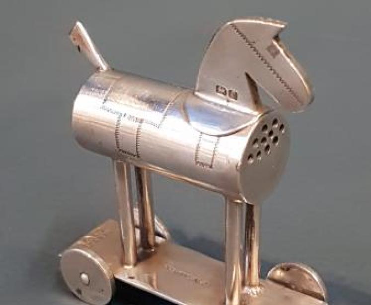 Rare Silver Hobby Horse Pepper - Image 1