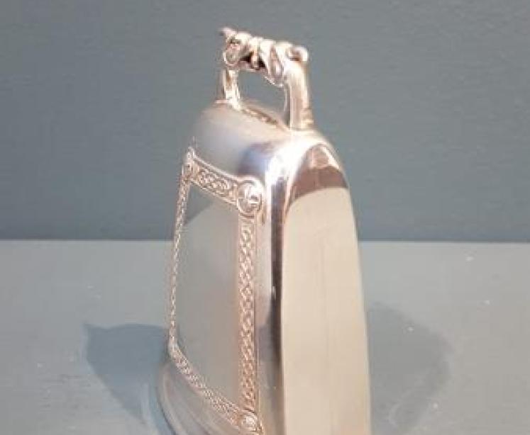 Scottish Silver Cow Bell - Image 2