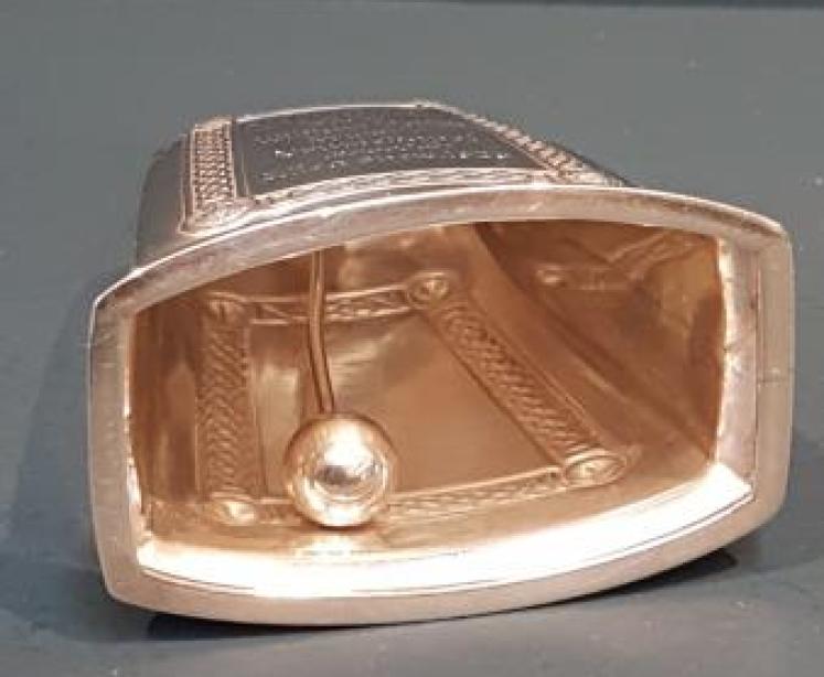 Scottish Silver Cow Bell - Image 3