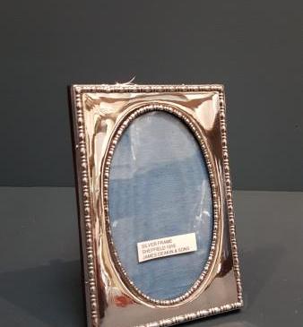 George V Silver Photo Frame