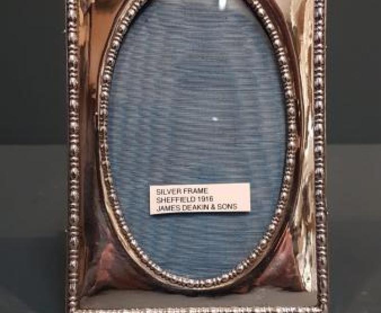 George V Silver Photo Frame - Image 6