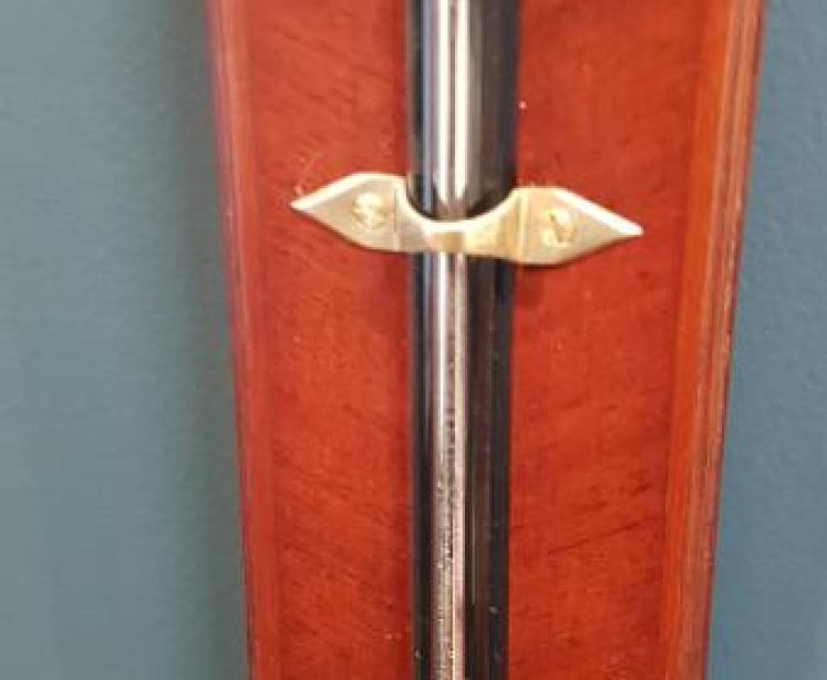 Regency Mahogany Stick Barometer  - Image 4