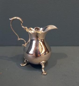 Fine George II Period Silver Cream Jug