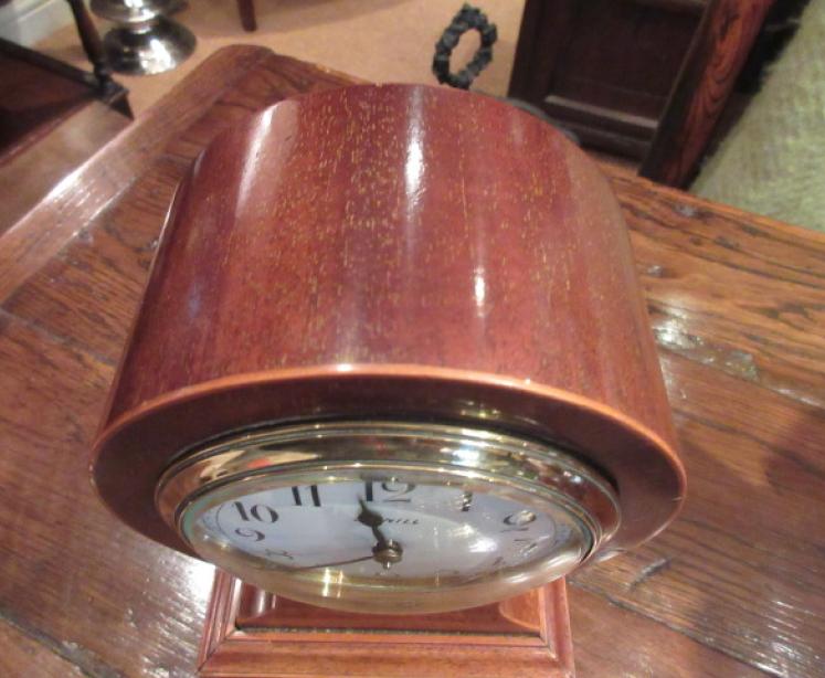Top Quality Edwardian Period Sheraton Inlaid Mantel clock - Image 3