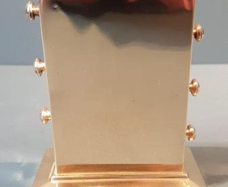 Edwardian Brass Perpetual Desk Calendar - Image 3