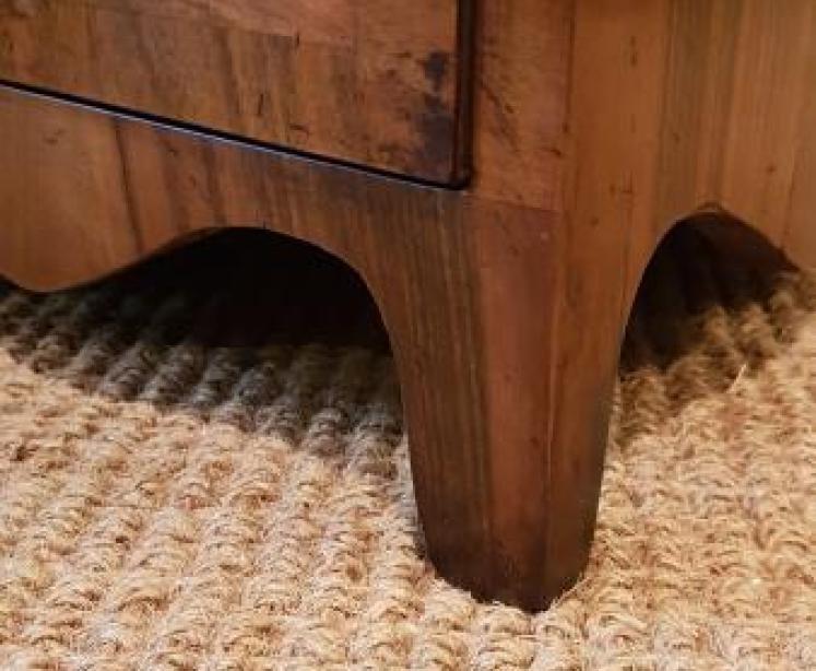 Small Victorian Burr Walnut Chest of Drawers - Image 2