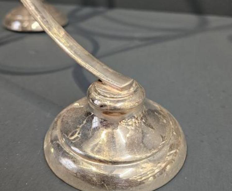 1920's Silver Plated Wine Cooler and Stand - Image 6