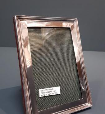 George V Silver Photo Frame