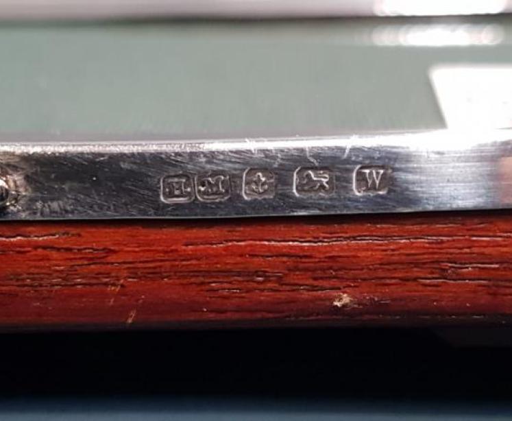 George V Silver Photo Frame - Image 4