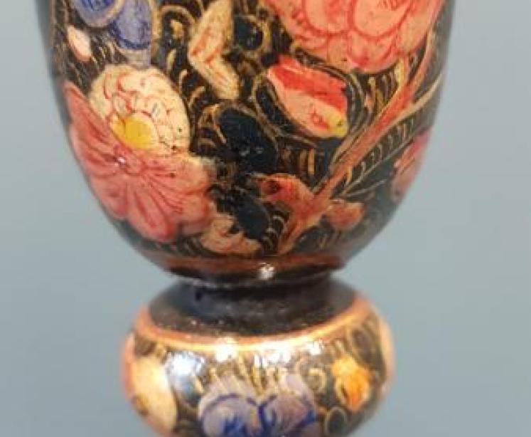 Kashmiri Hand Decorated Table Lamp - Image 4