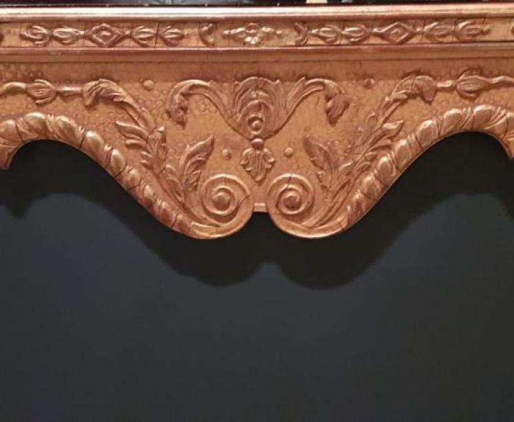 Fine Quality Victorian Timber Gilt Mirror - Image 5