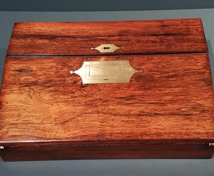 Regency Rosewood Writing Slope - Image 2