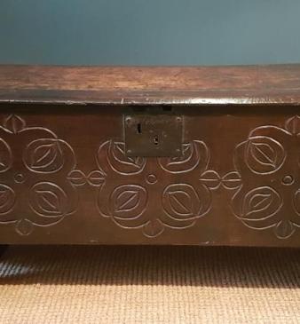 Period Oak Sword Box