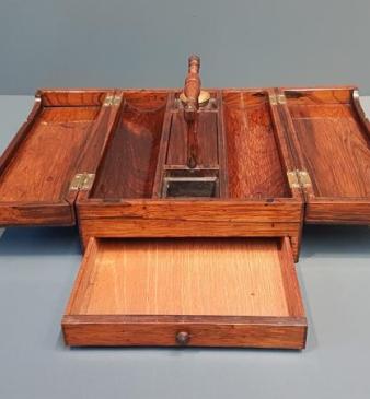 Regency Rosewood Pen and Ink Box