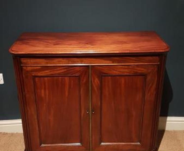 Regency Mahogany Gillow Style Bookcase - Image 1