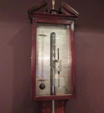 George III Period Inlaid Preston Stick Barometer