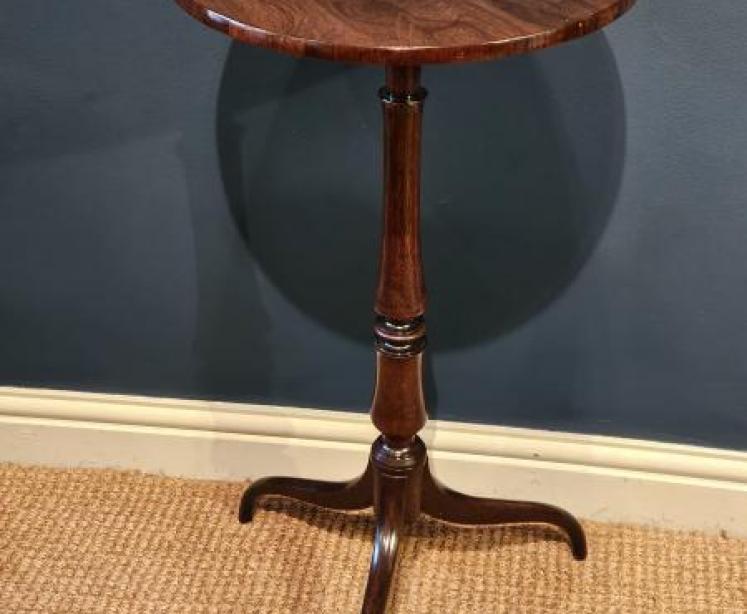 Regency Rosewood Tripod Table - Image 2