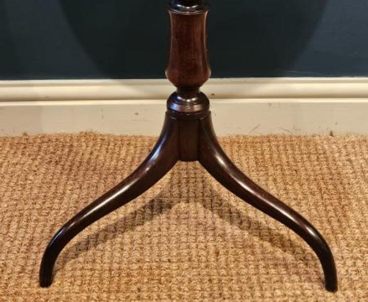 Regency Rosewood Tripod Table - Image 5