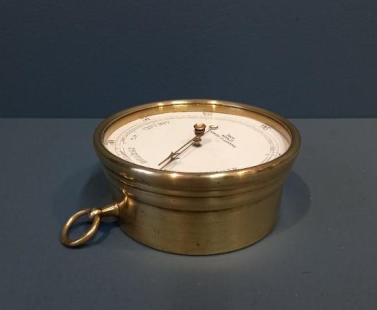 Victorian Negretti & Zambra Marine Barometer - Image 5