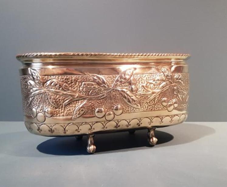 Victorian Brass Plant Trough  - Image 1