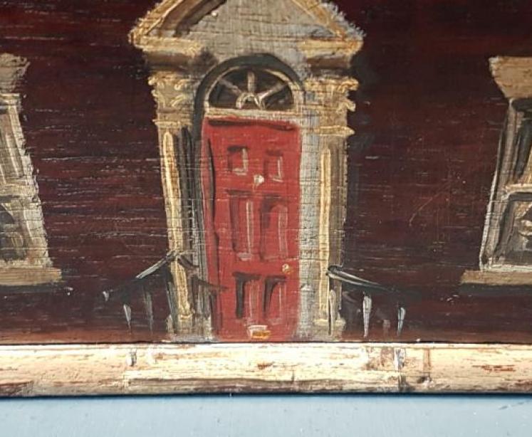 George III Oak Country House Cutlery Tray - Image 3