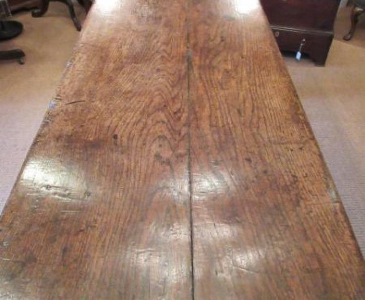 Superb George II Period Oak Refectory Table - Image 2