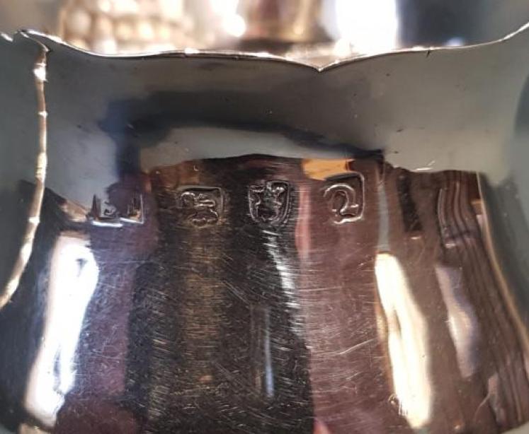 George III Silver Cream Jug - Image 4