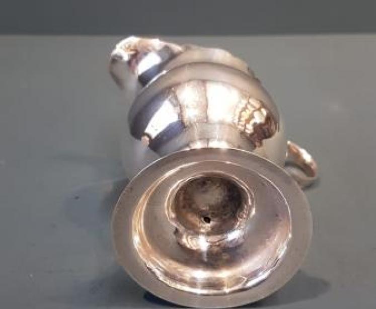 George III Silver Cream Jug - Image 5