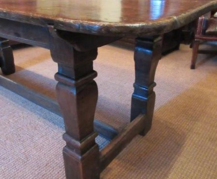 Superb George II Period Oak Refectory Table - Image 3