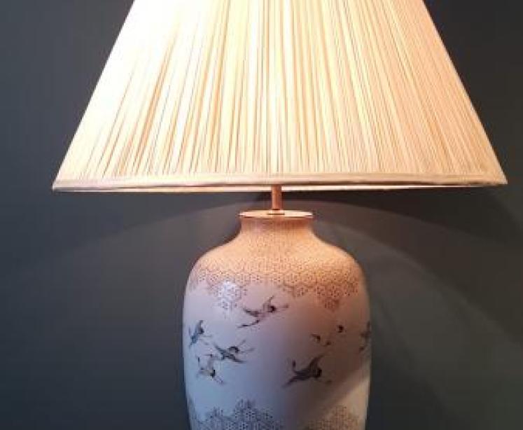 Edwardian Oriental Vase Lamp - Image 6