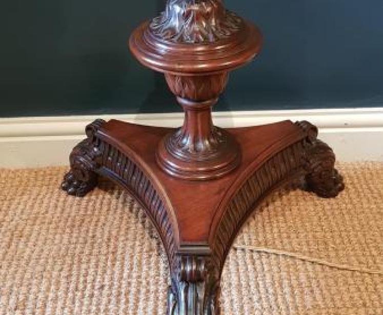 Impressive Late Victorian Standard Lamp - Image 6