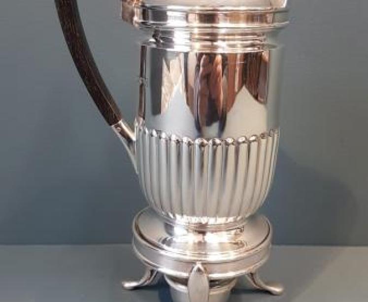 Victorian Solid Silver Biggin - Image 1