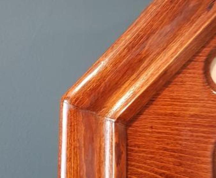 Immaculate Edwardian Oak Perpetual Wall Calendar  - Image 6