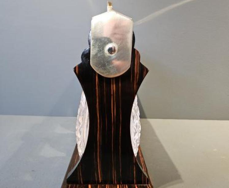 Victorian Coromandel Pint Decanters Tantalus  - Image 6