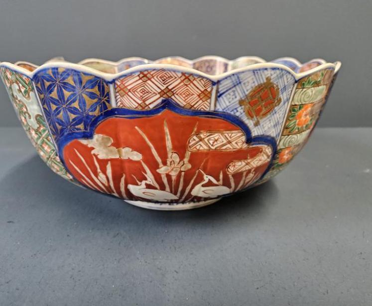 Victorian 12" Imari Bowl - Image 4