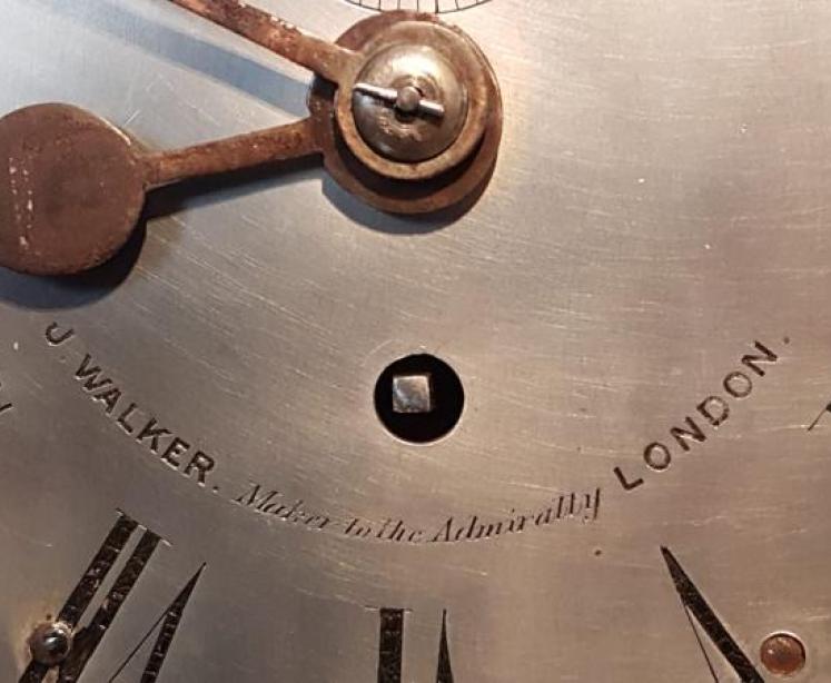 Victorian Fusee Library Clock - Image 4